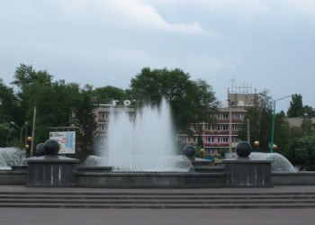 Фонтан в Липецке, Россия. Фото 3 – фотографии России
