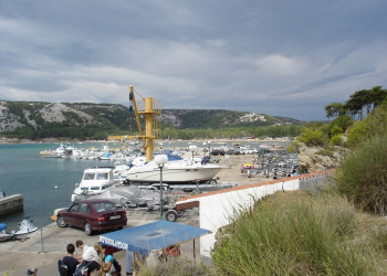 Лодочная станция в Лопар, Хорватия – фотографии Хорватии