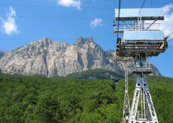 Подвесная дорога к Ай-Петри – фотографии России