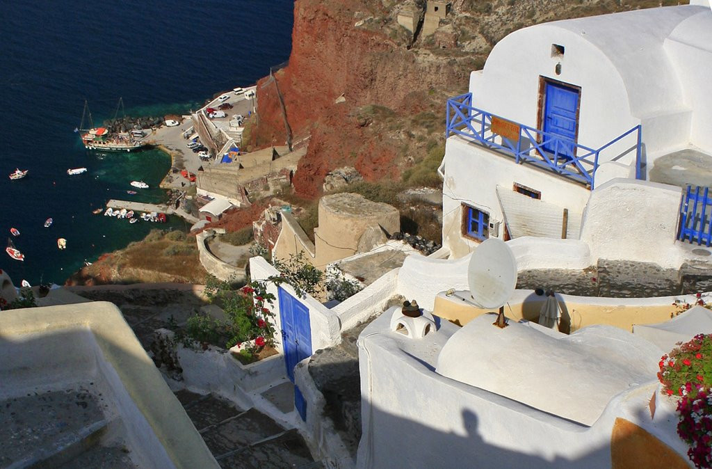 Санторини остров, Южные Эгейские острова, Греция, фото № 66935 – фотографии Греции