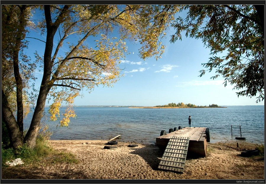 Берег в Киржаче, Россия – фотографии России
