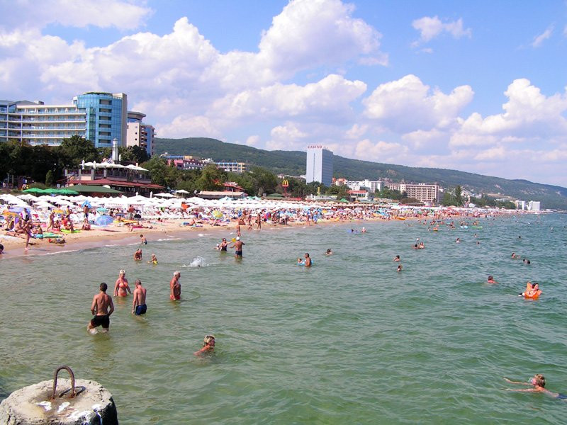 Пляж в Золотых песках, Болгария. Фото 7 – фотографии Болгарии