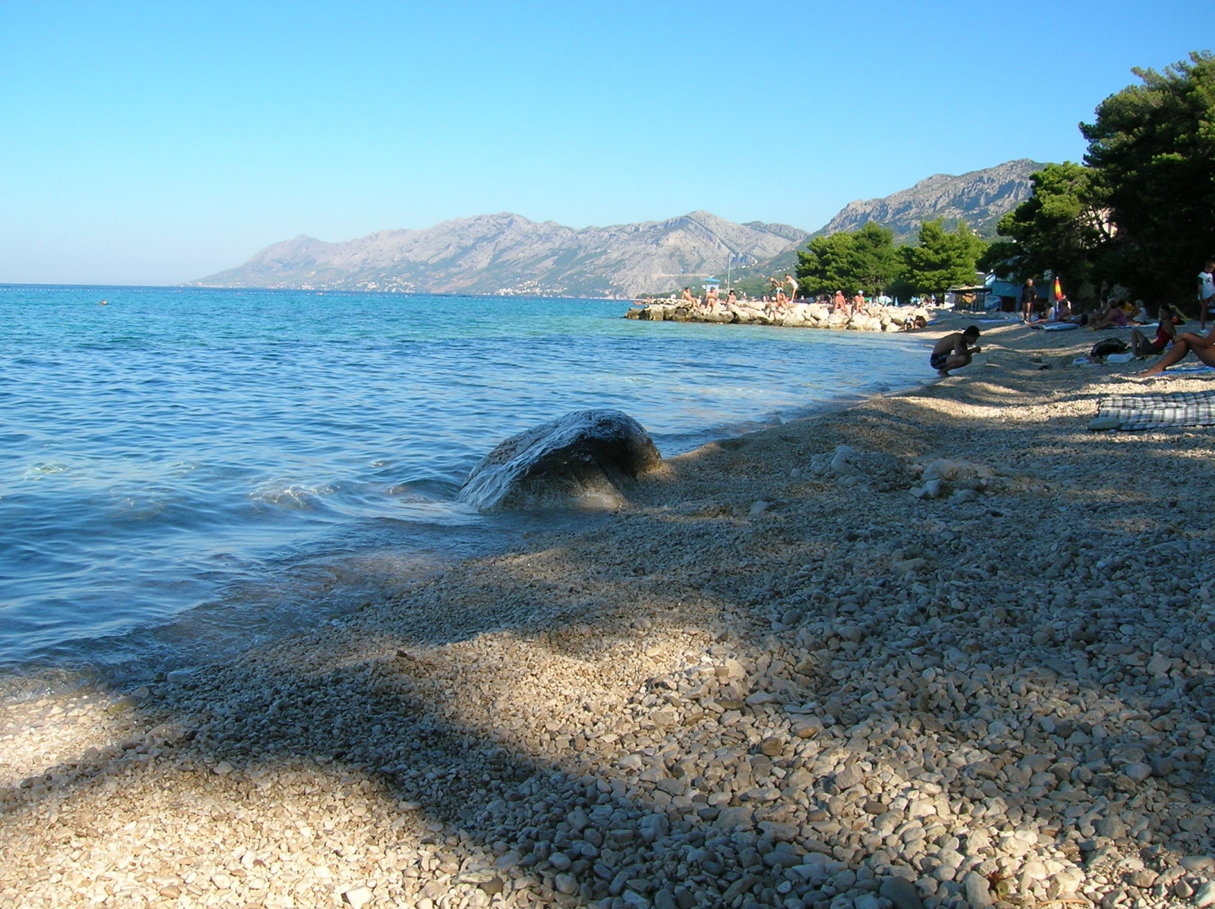 Пляж в Башка Вода, Хорватия. Фото 2 – фотографии Хорватии