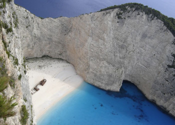 Навагио Бич, Закинф остров, Ионические острова, Греция, фото № 66777 – фотографии Греции