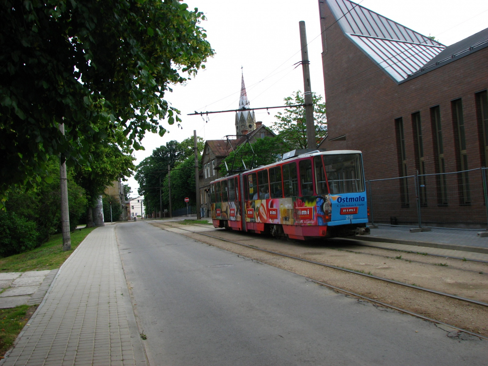Знакомые нам трамваи в Лиепая – фотографии Латвии