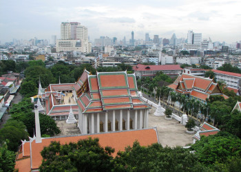 Ват-Сакет (Wat Saket) или Золотая гора (Golden Mount). Фото 2 – фотографии Таиланда