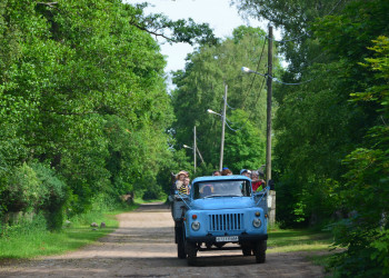 Русский ЗИЛ на острове Прангли – фотографии Эстонии