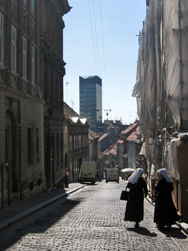 Улица в Загребе, Хорватия. Фото 36 – фотографии Хорватии