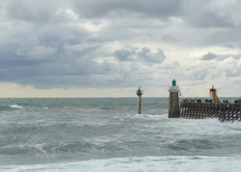 Маяки в Капбретоне, Франция – фотографии Франции