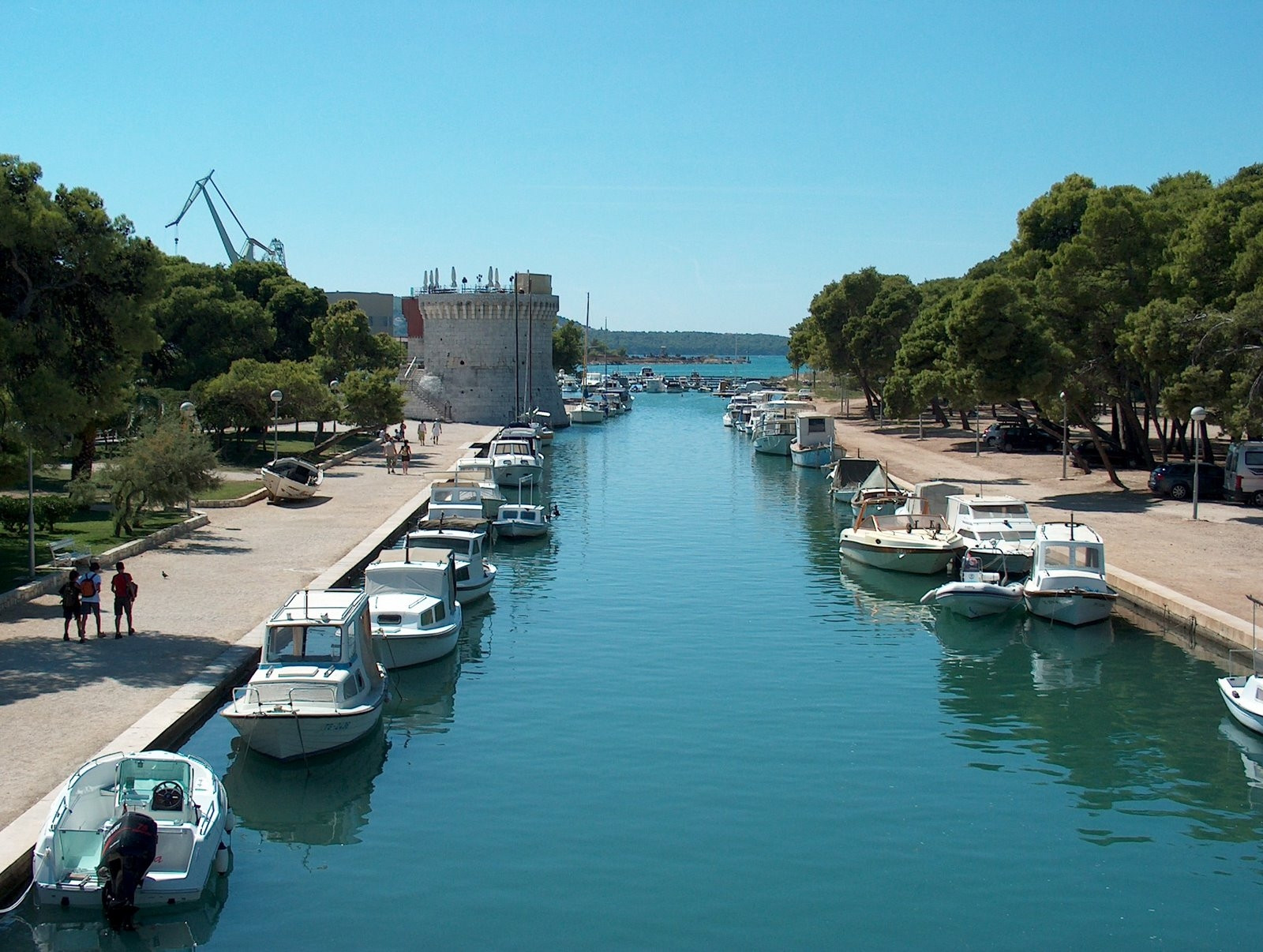 Яхты и катера в Трогире, Хорватия. Фото 8 – фотографии Хорватии