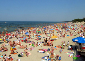 Зеленоградск, Россия.Фото пляжа – фотографии России