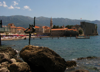 Скульптура в Будва, Черногория. Фото 4 – фотографии Черногории