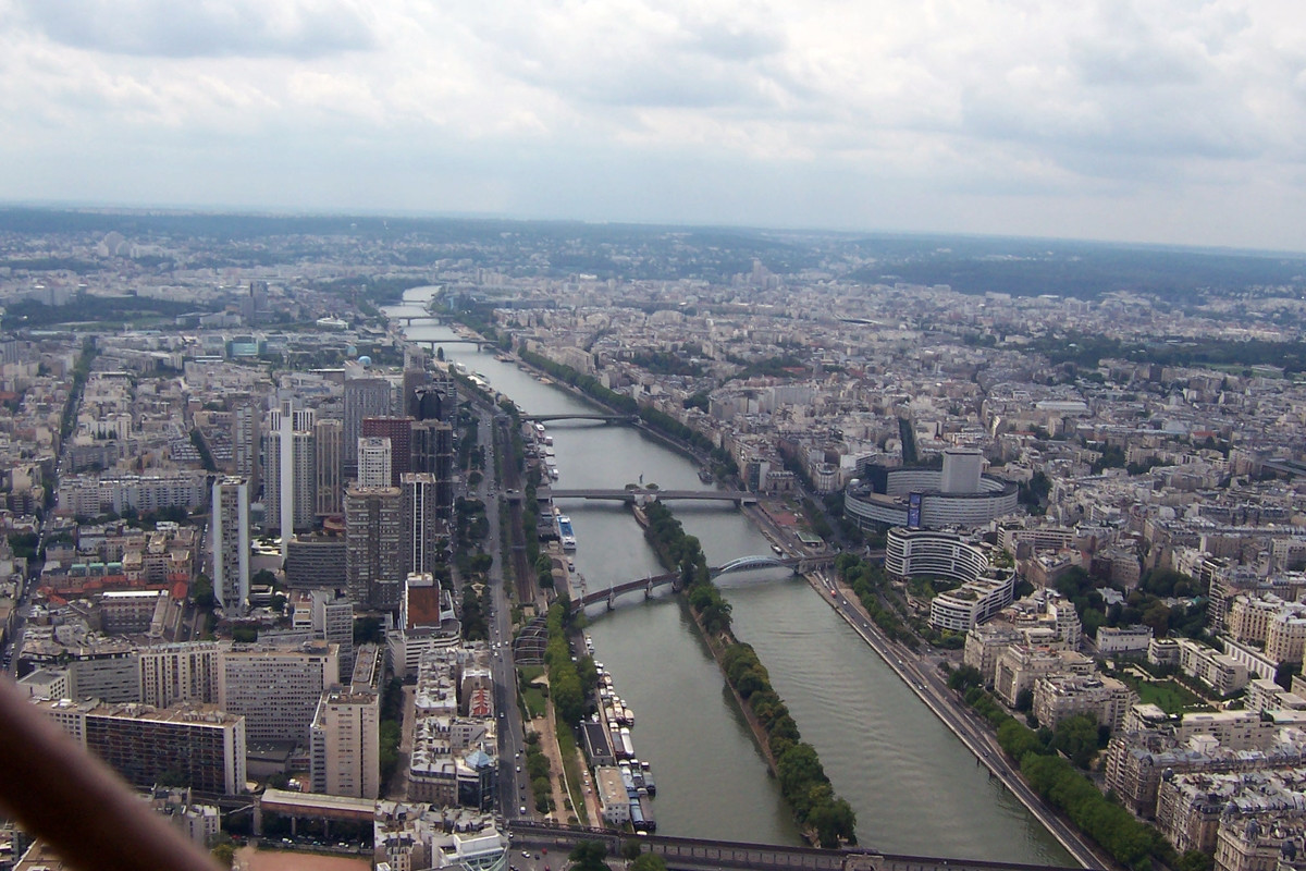 Панорамный вид в Париже, Франция. Фото 2 – фотографии Франции