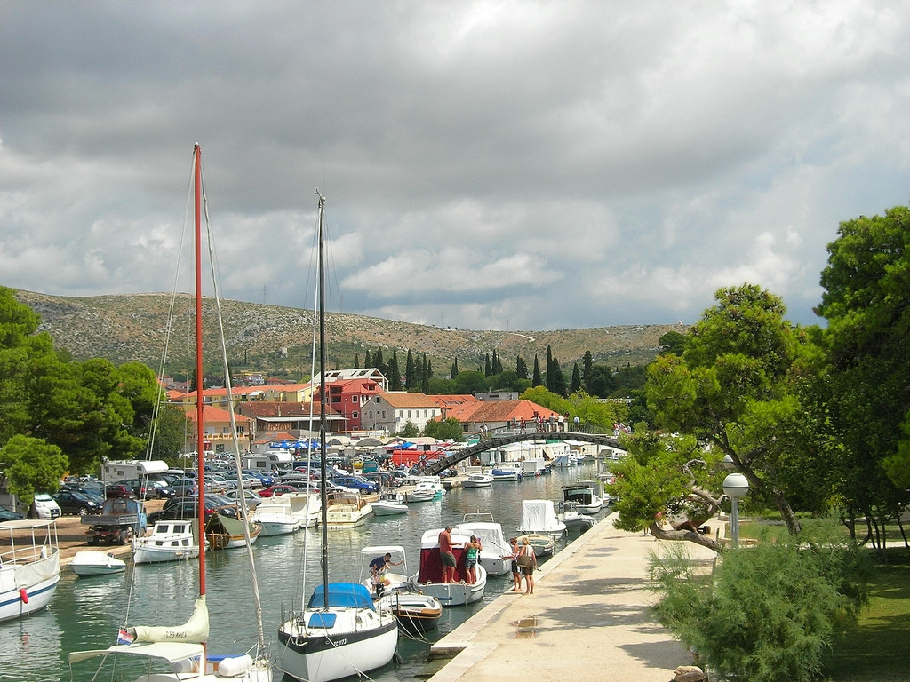 Яхты и катера в Трогире, Хорватия. Фото 9 – фотографии Хорватии
