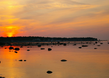 Закат в Лауласмаа (Laulasmaa) – фотографии Эстонии