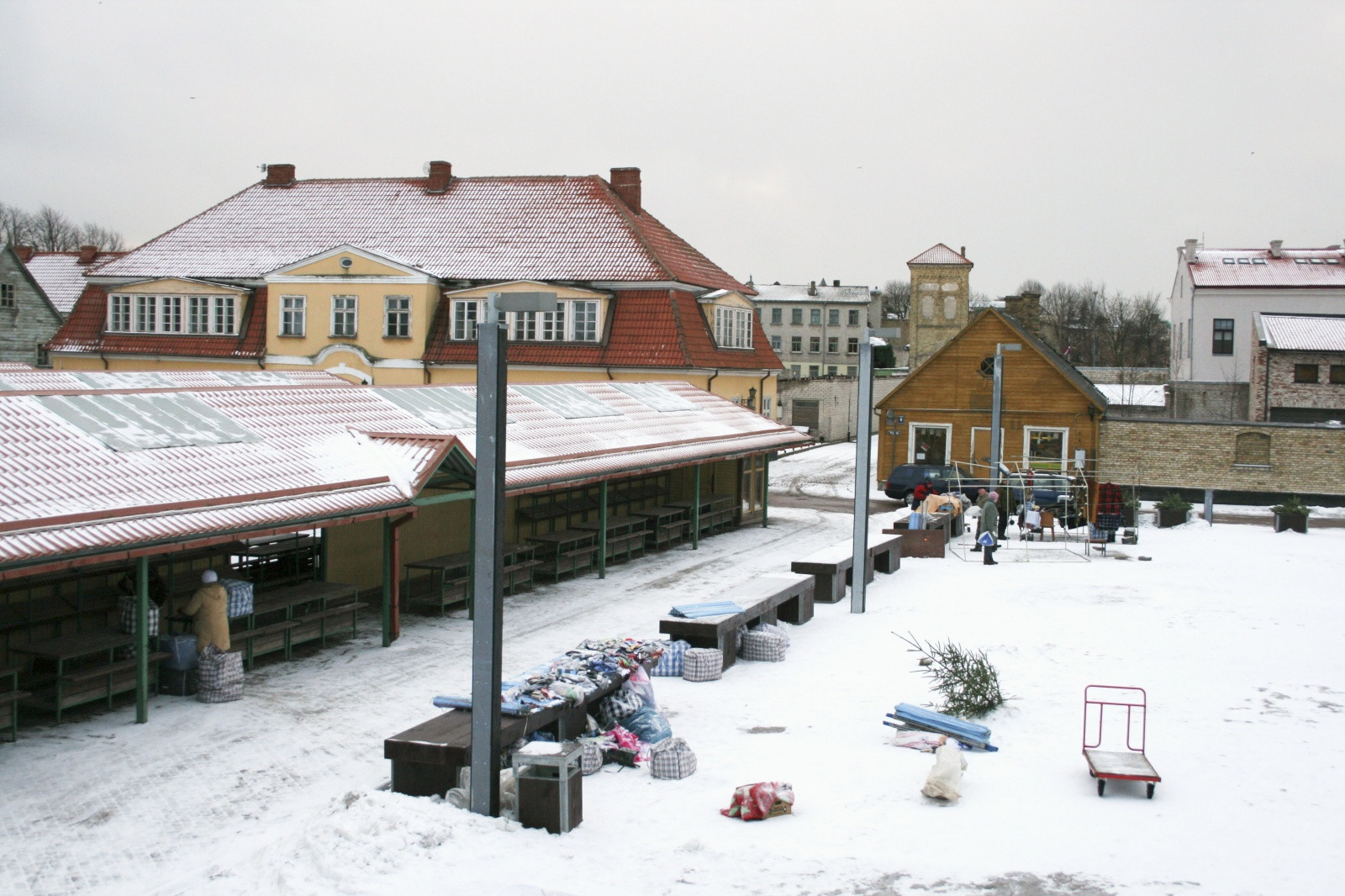 Зимний Вентспилс – фотографии Латвии