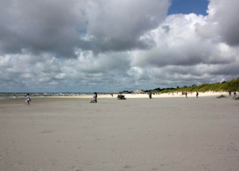 Широкие пляжи Лиепая – фотографии Латвии