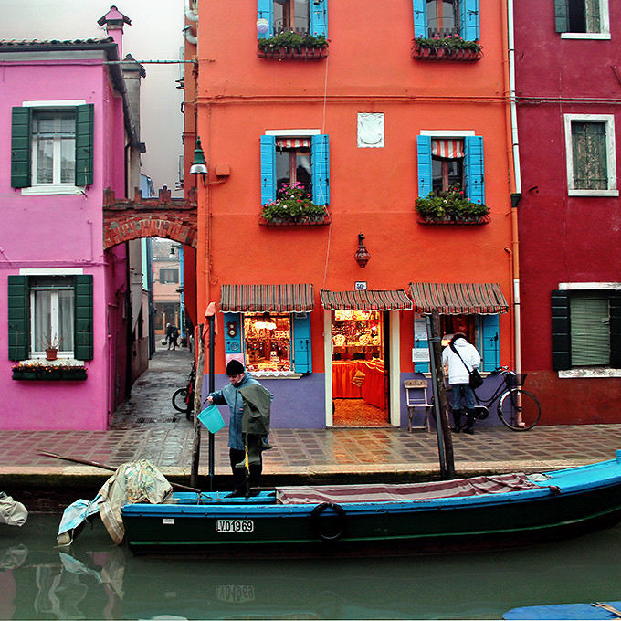 Остров Бурано, Венеция. Фото 1 – фотографии Италии