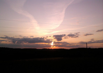 Закат в Судогде, Россия – фотографии России