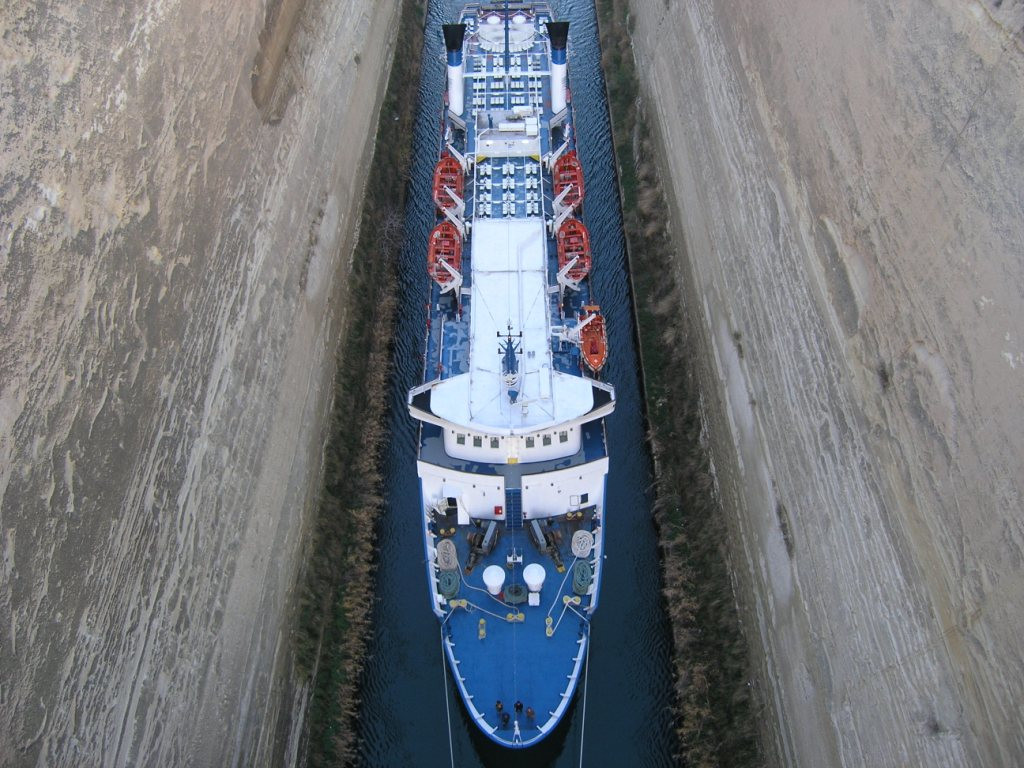 Коринфский канал (Corinth Canal), Греция. Фото 2 – фотографии Греции