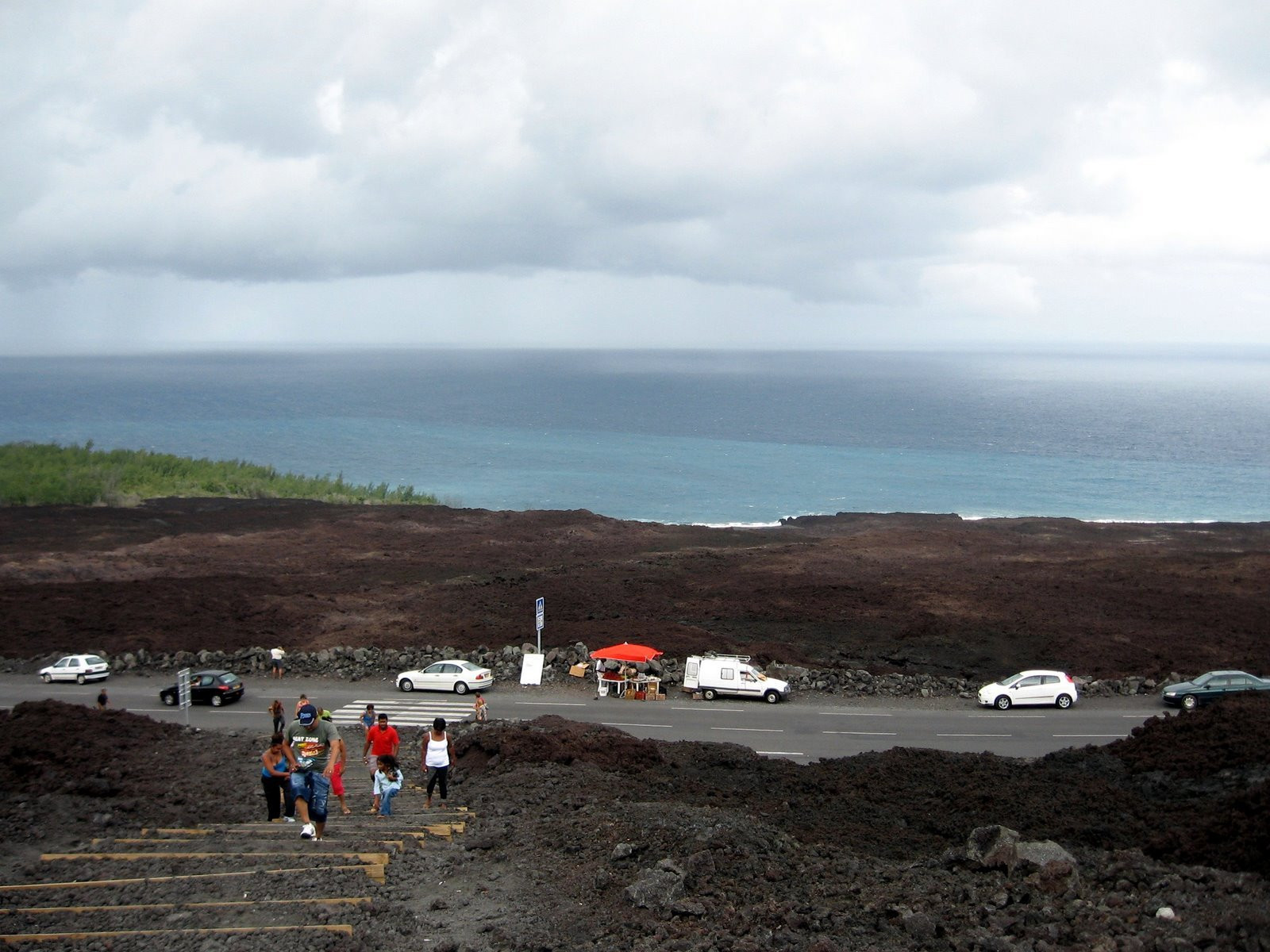 Сен-Филипп, Реюньон. Район после извержения вулкана – фотографии Реюньона