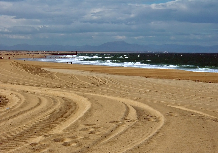 Пляж в Оссегоре, Франция. Фото 4 – фотографии Франции