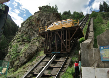Старый подъёмник в ущелье Адыр-Су, Кабардино-Балкария. Фото 3 – фотографии России