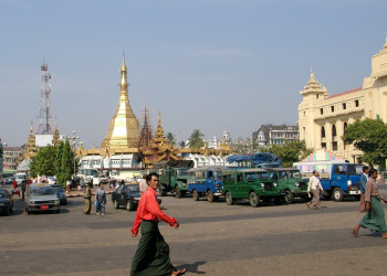 Пагода Суле (Sule Pagoda) – фотографии Мьянмы