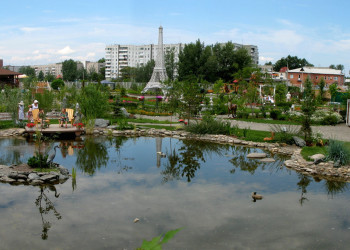 Преображенский парк в Абакане, Россия. Фото 1 – фотографии России