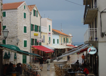 Кафе в Водице, Хорватия – фотографии Хорватии