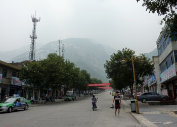 Городок Хуашань (Huàshān) в провинции Шэньси – фотографии Китая