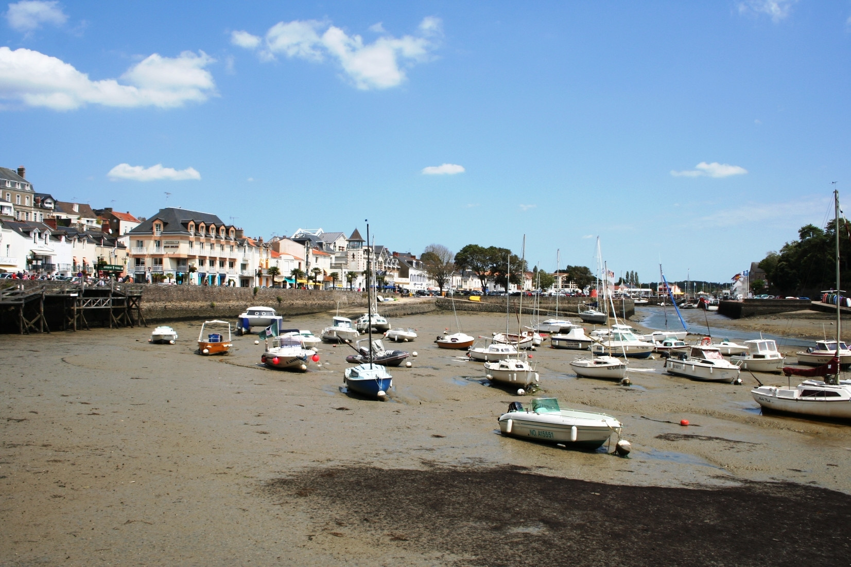 Отлив в Порнике, Франция – фотографии Франции