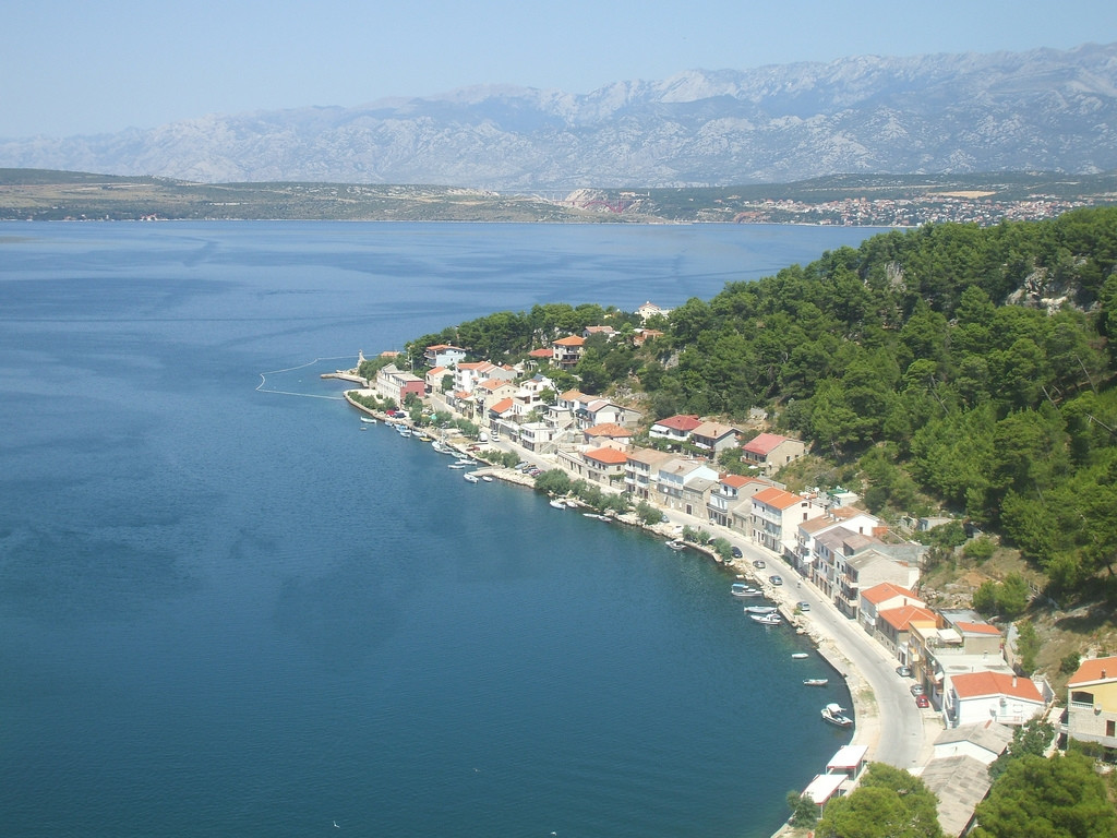 Панорамный вид в Новиград-Задар, Хорватия – фотографии Хорватии