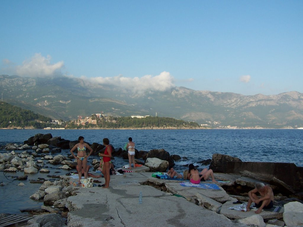 Пляж в Будва, Черногория. Фото 5 – фотографии Черногории