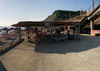 Пляж в Дедеркое. Фото 1 – фотографии России