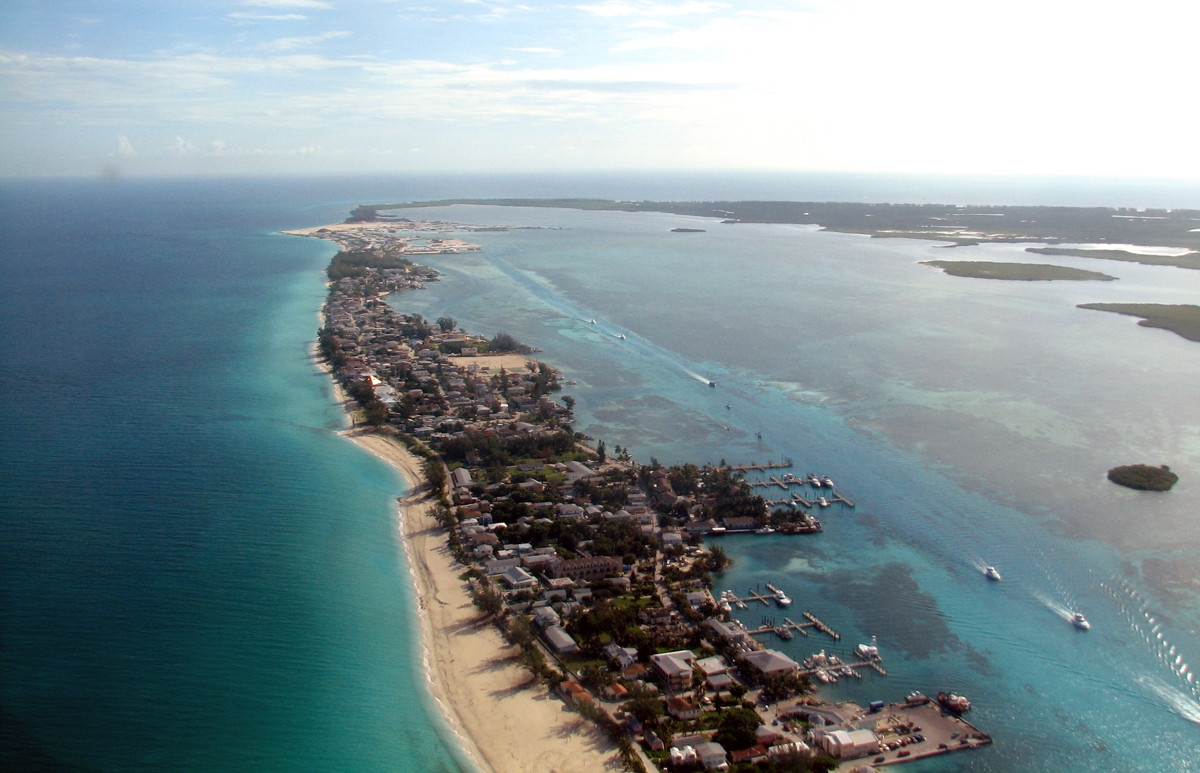 Панорамный вид на острове Бимини, Багамские острова. Фото 2 – фотографии Багамских островов