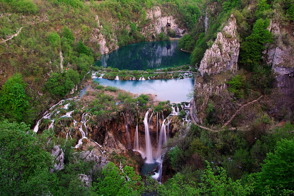 Водопад в Национальном парке, Хорватия. Фото 10 – фотографии Хорватии