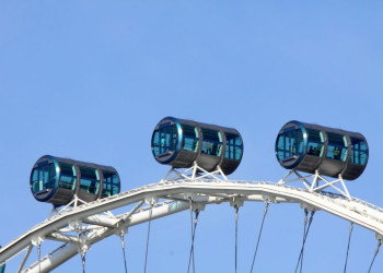 Колесо обозрения Singapore Flyer – фотографии Сингапура