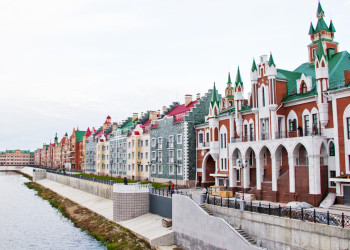 Набережная Брюгге в городе Йошкар-Ола. Фото 6 – фотографии России