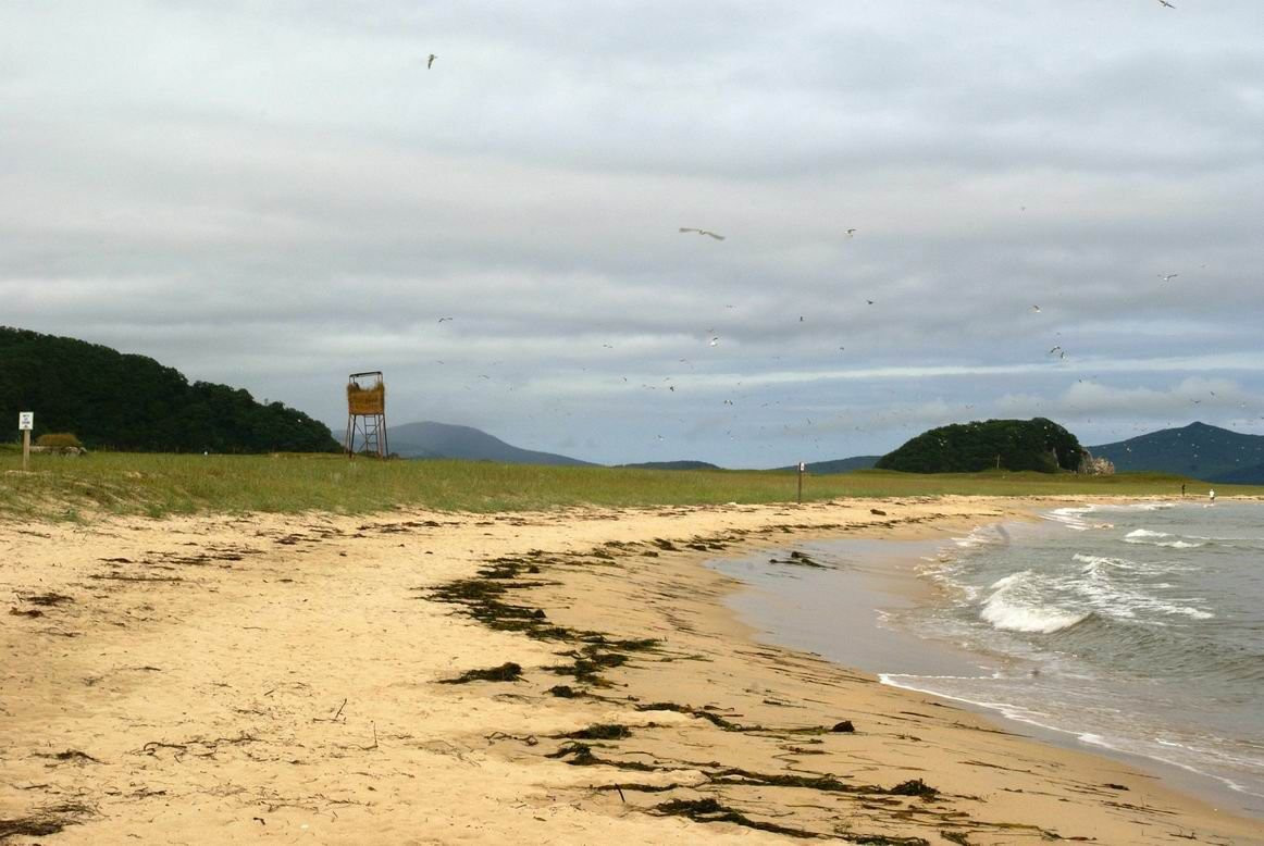 Пляж в Лазовском заповеднике, Россия – фотографии России