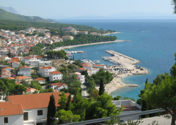 Панорамный вид в Башка Вода, Хорватия. Фото 2 – фотографии Хорватии