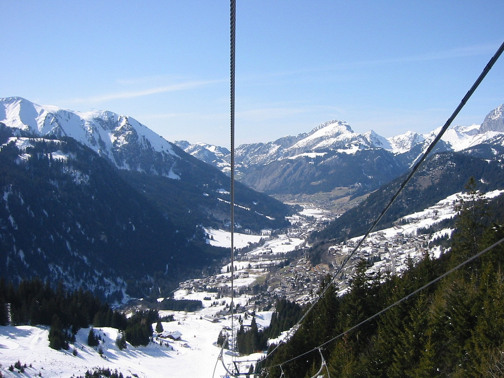 Ущелье в Шателе, Франция – фотографии Франции