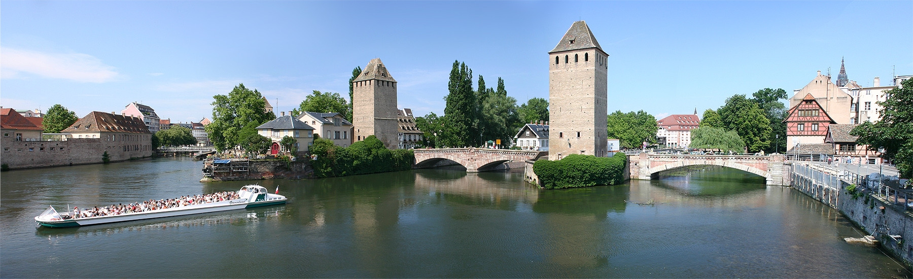 Река в Страсбурге, Франция. Фото 18 – фотографии Франции