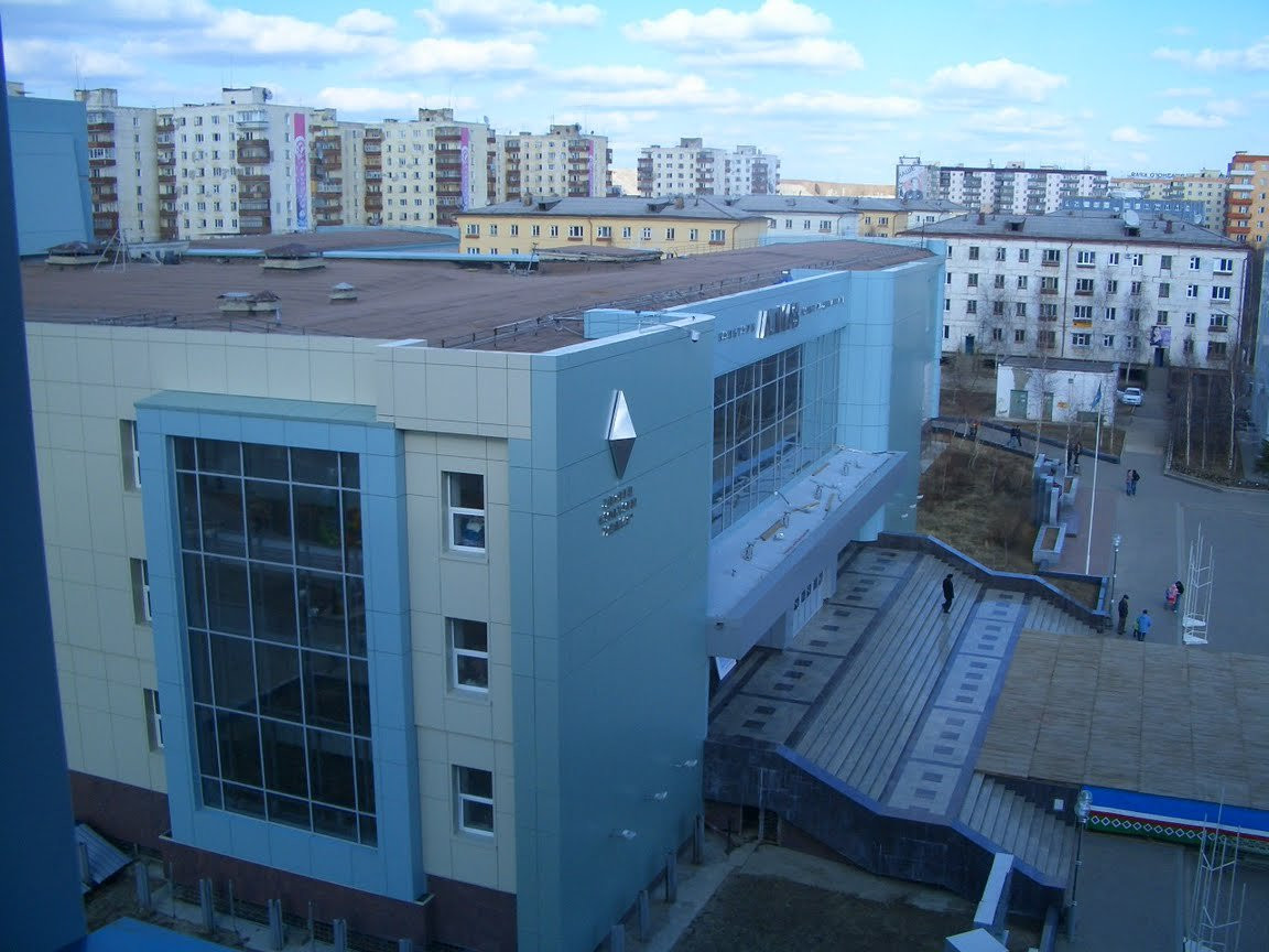 Дома в Мирном, Россия – фотографии России