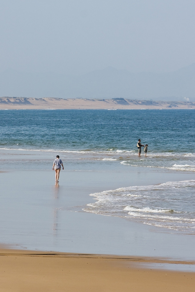 Море в Капбретоне, Франция – фотографии Франции