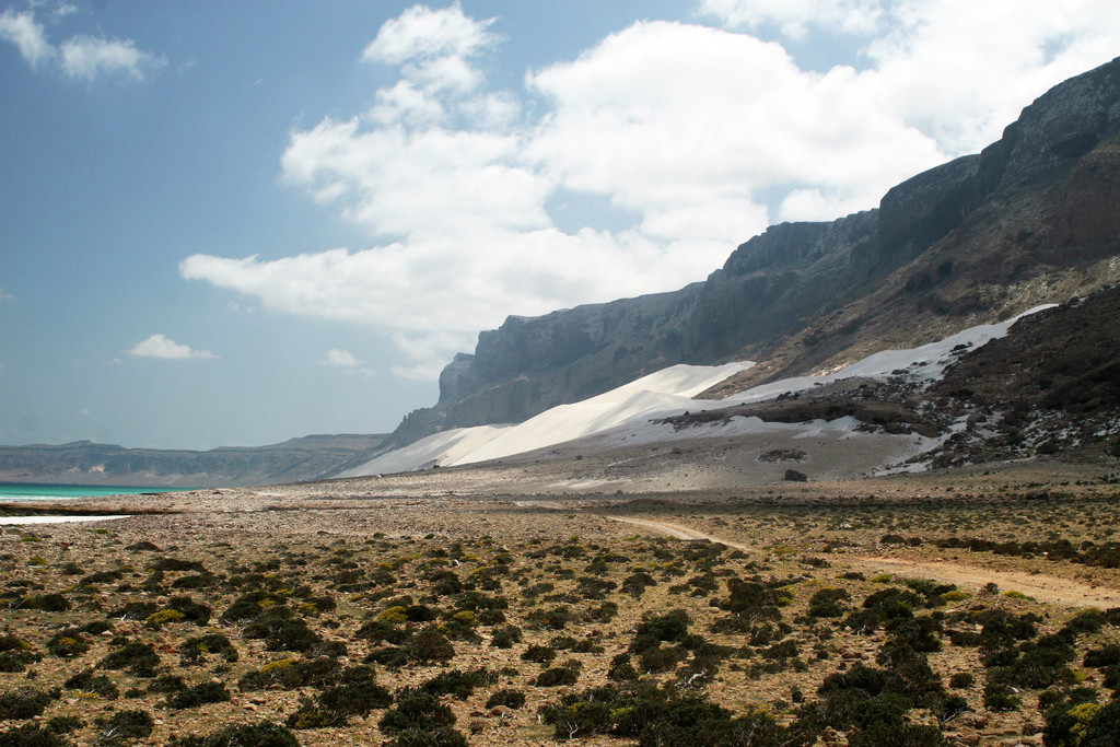 Песчаные дюны на острове Сокотра. Фото 1 – фотографии Йемена