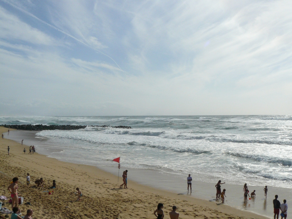 Пляж в Капбретоне, Франция. Фото 16 – фотографии Франции