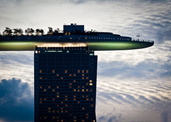 Отель Марина Бэй Сэндс (Marina Bay Sands) – фотографии Сингапура