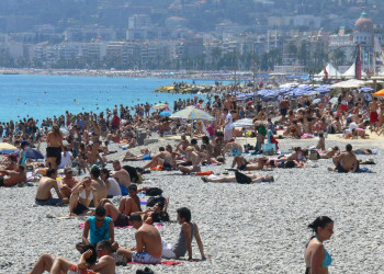 Пляж в Ницце, Франция. Фото 4 – фотографии Франции