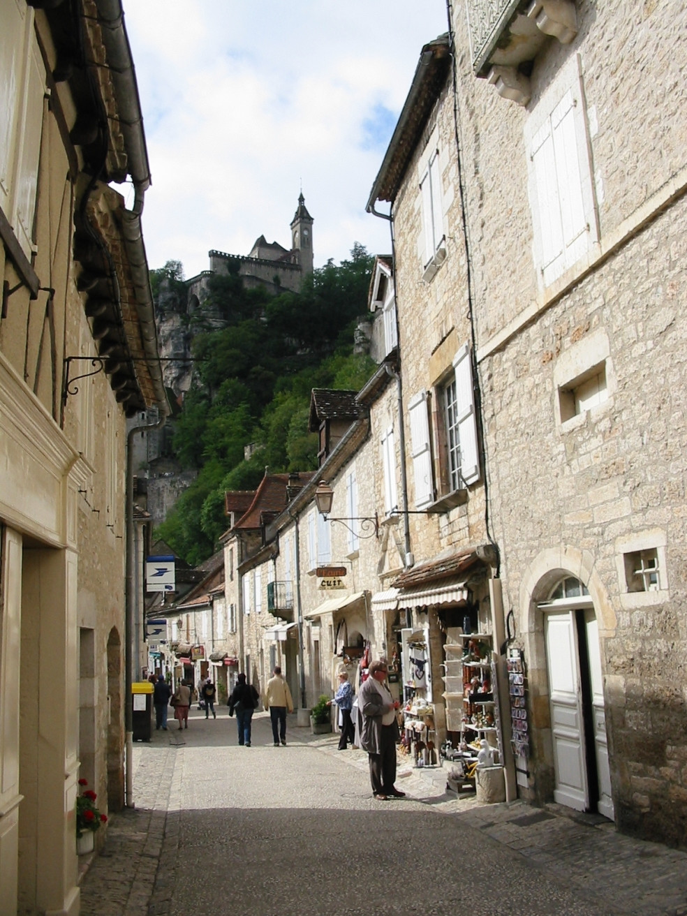 Магазины в Рокамадуре, Франция. Фото 1 – фотографии Франции